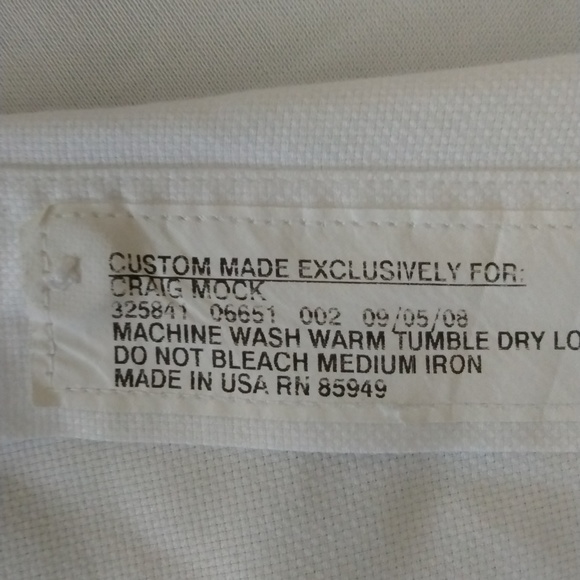 Tom James Executive  Collection Designer Shirt est - Picture 8 of 10